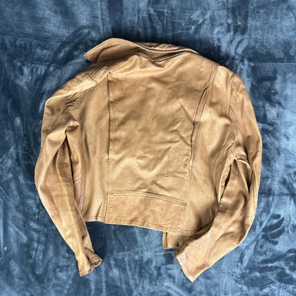 Billy Reid Classic Moto Leather Jacket - Picture 2 of 15